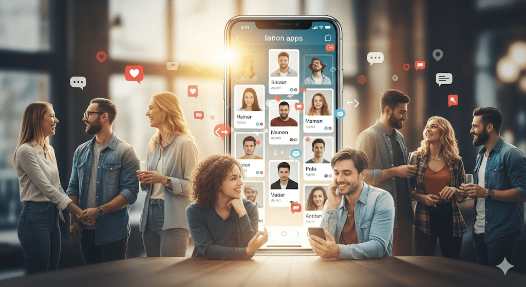 Encuentra Amigos o Pareja Real con Estas Aplicaciones
